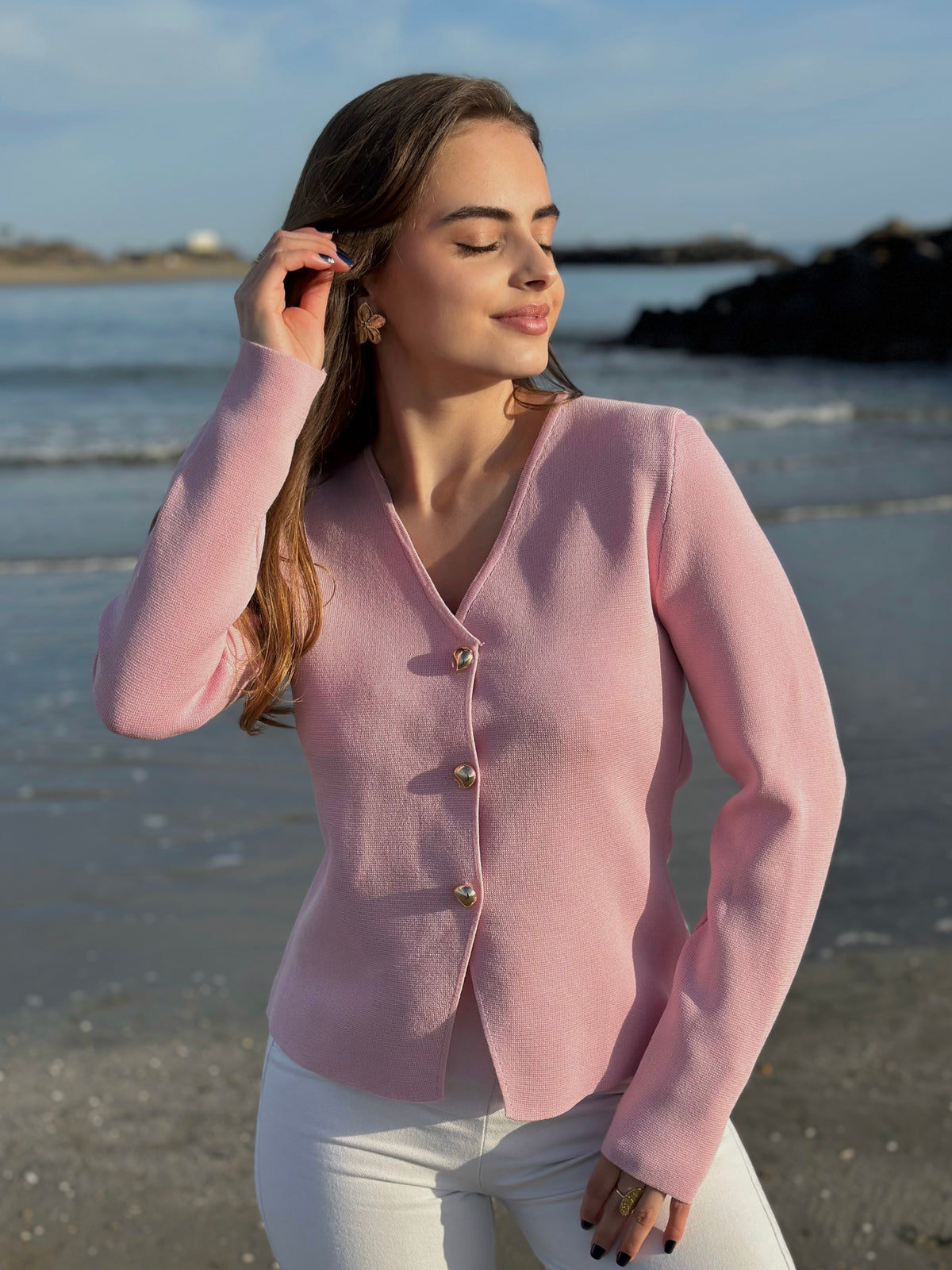Gilet Rose