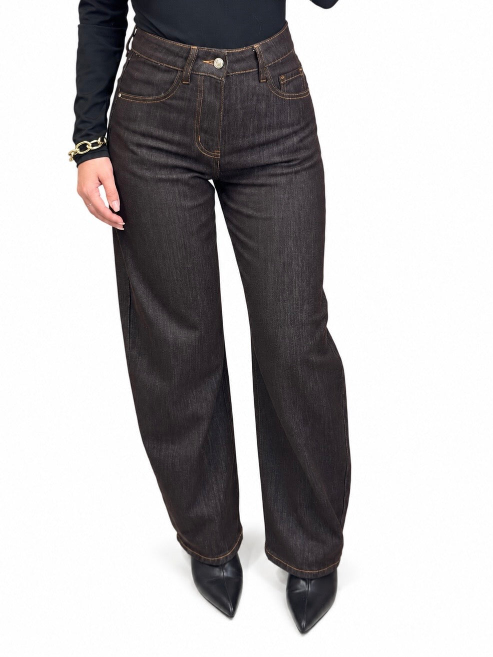 Jean Balloon Marron