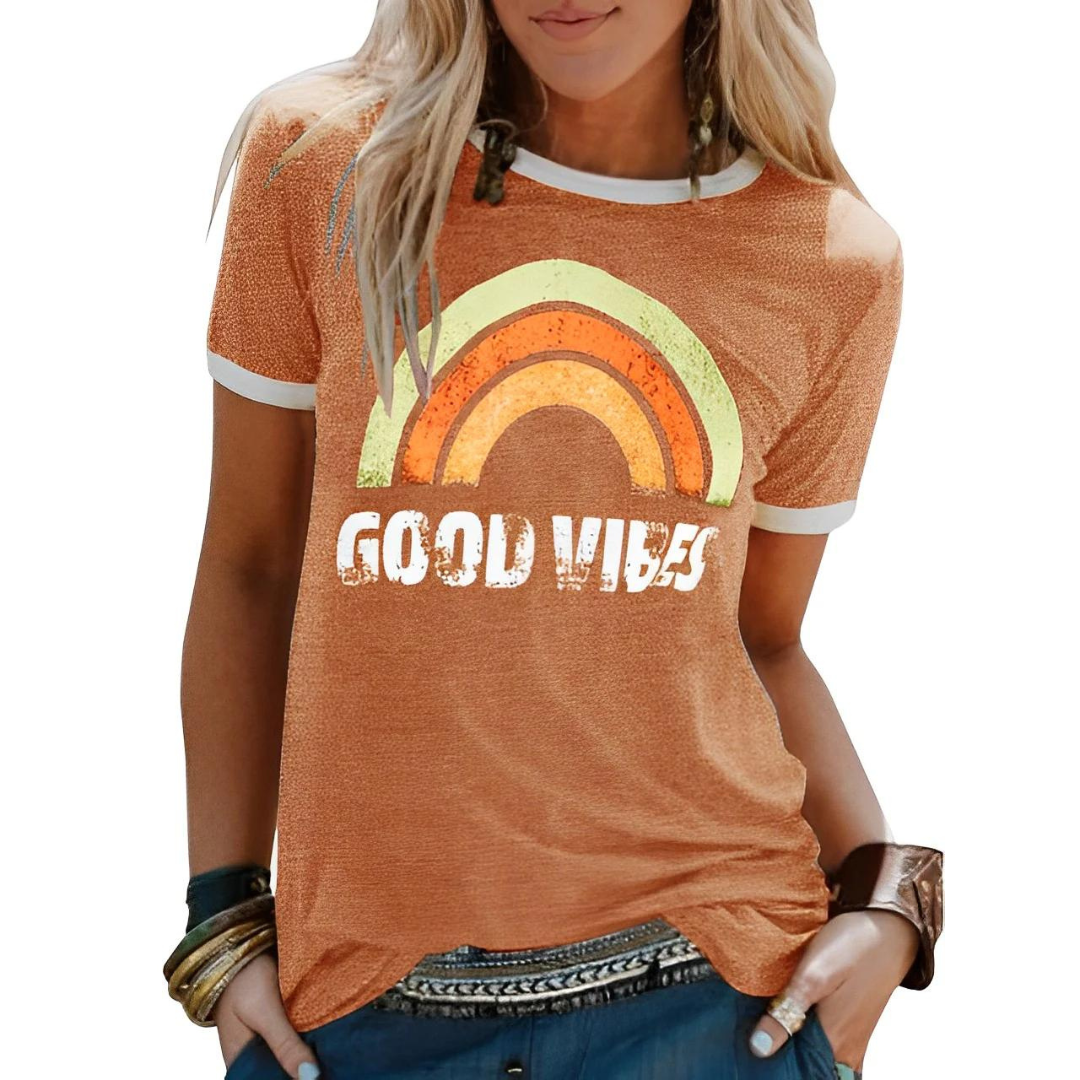 T-Shirt Good Vibes - Valentina