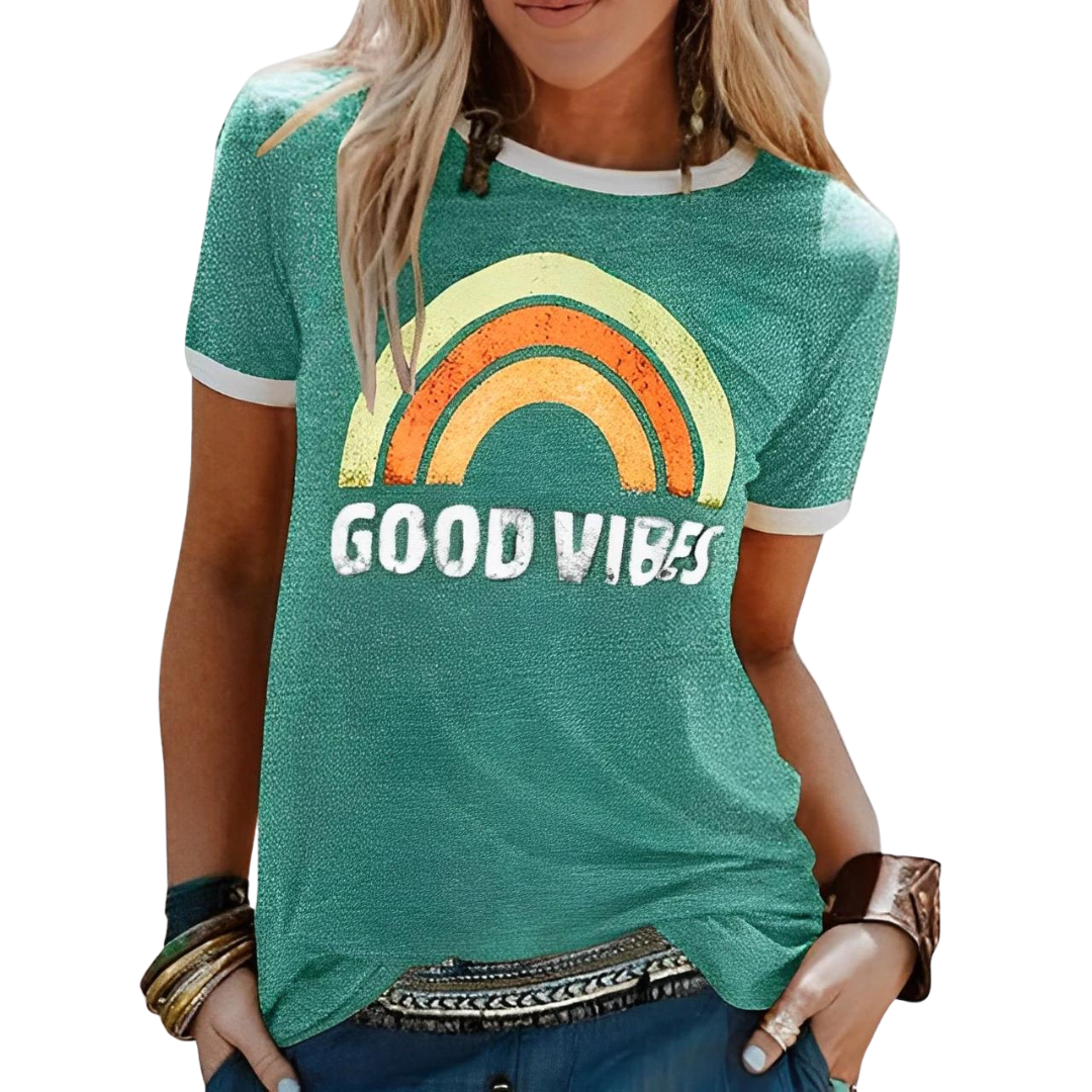 T-Shirt Good Vibes - Valentina