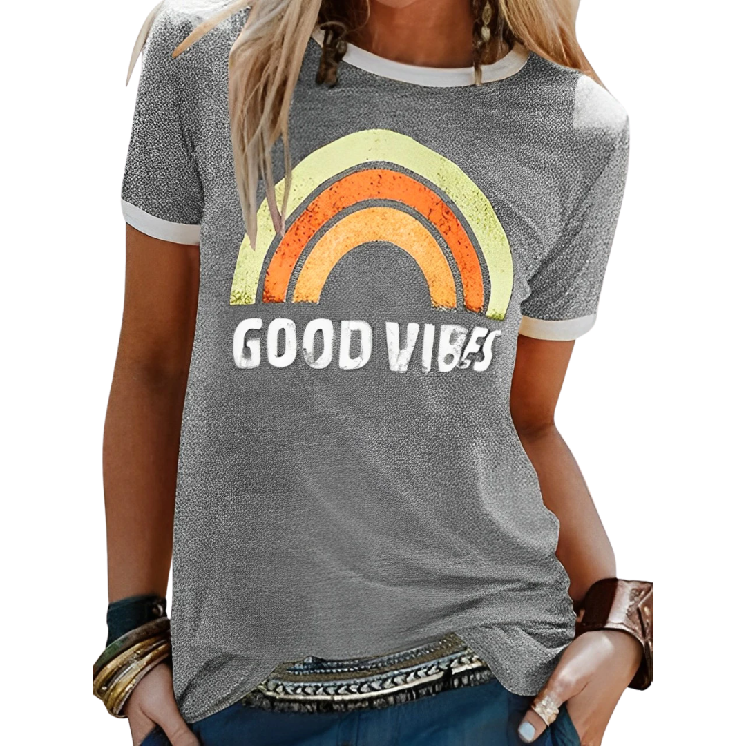 T-Shirt Good Vibes - Valentina