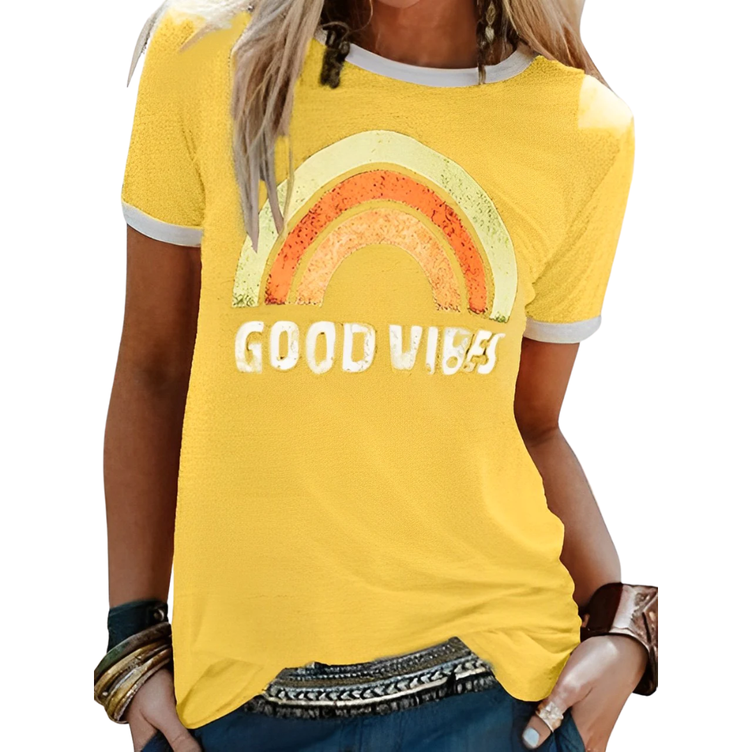 T-Shirt Good Vibes - Valentina